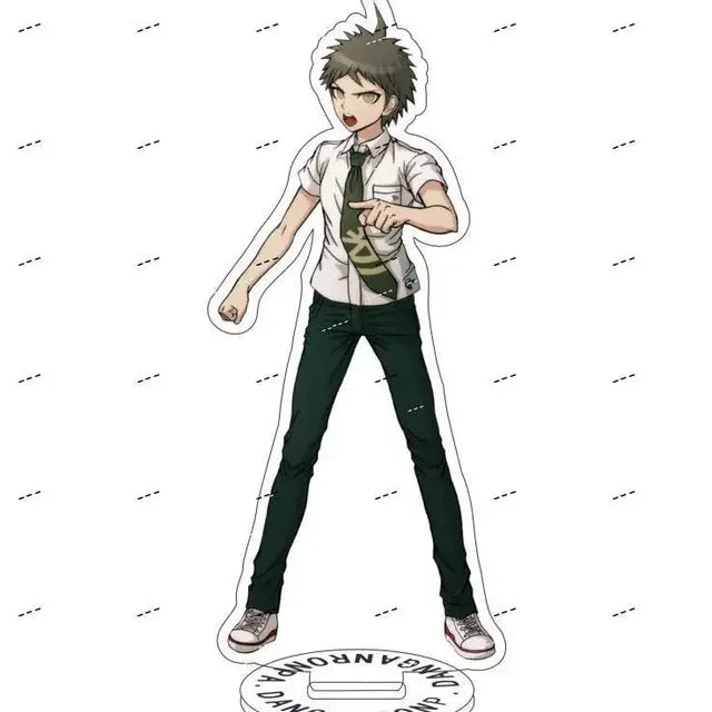 Anime Danganronpa 2 Nagito Komaeda Nanami Chiaki Acrylic Stand Ornaments Action Figures Cartoon Model Christmas Gifts Girls