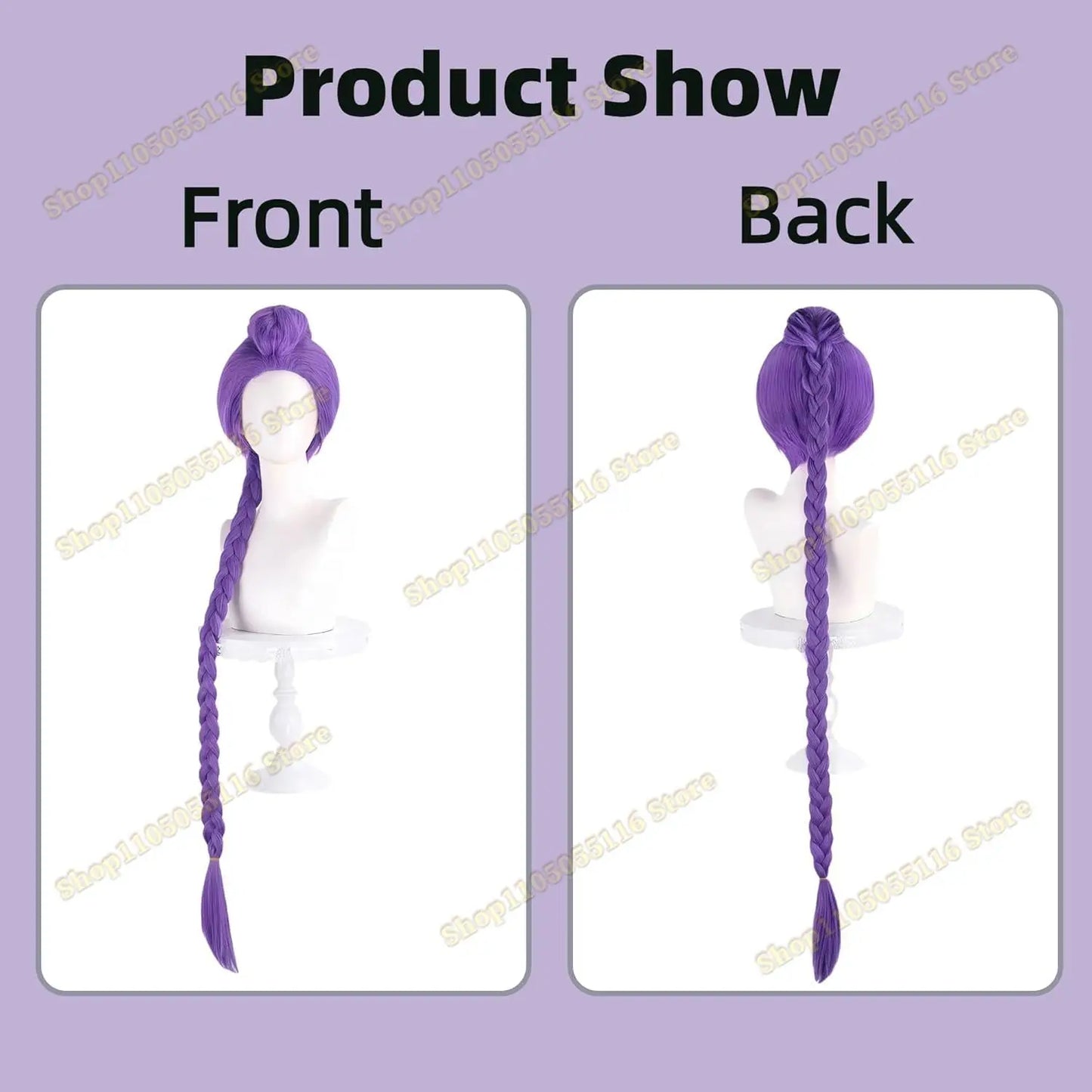 Kpop Demon Hunters Wig Rumi Mira Zoey Saja Boys Baby Wig Men Women Synthetic Hair Free Wig Cap Cosplay Halloween Party Props