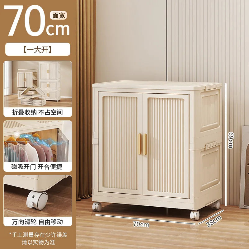 Wardrobe Clothes Closet Bedroom Furniture Storage Cabinet Foldable Wardrobe Plastic Cabinet Armario De Ropa Storage Cabinet