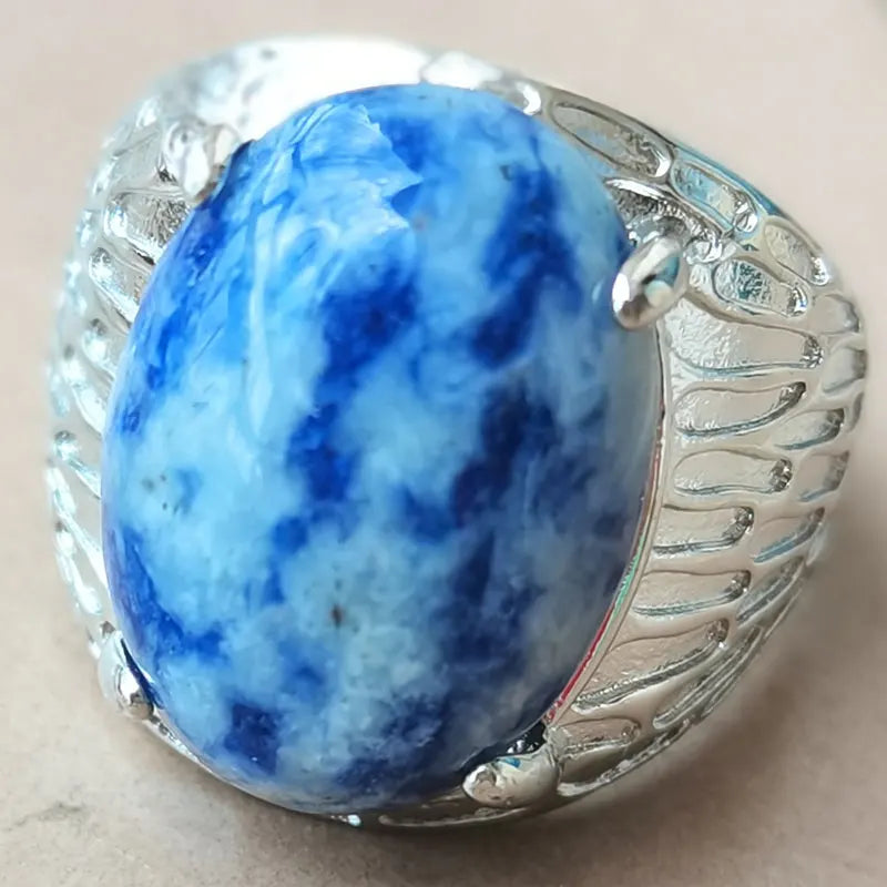 Beautiful jewelry  Malachite Bead Ring  PWB1193