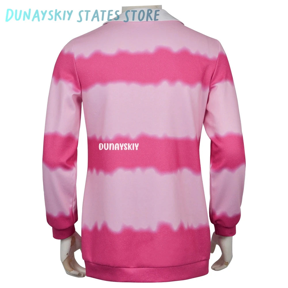 Sajaboys Cosplay Jinu Boy Group Anime Huntrix Movie Kpop Demon Handsome Vest Vampire Goth Punk Long Coat Korea Idol Halloween