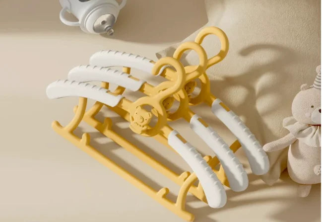 Extendable Baby Nursery Closet Hanger Space Saving Kids Clothes Hanger for Girl Boy Toddler Kids
