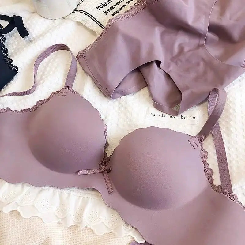 Women Small Bra Push Up Brasieres Thick Adjustable Wireless Underwear Woman Sexy Intimates Lingerie Brasiere