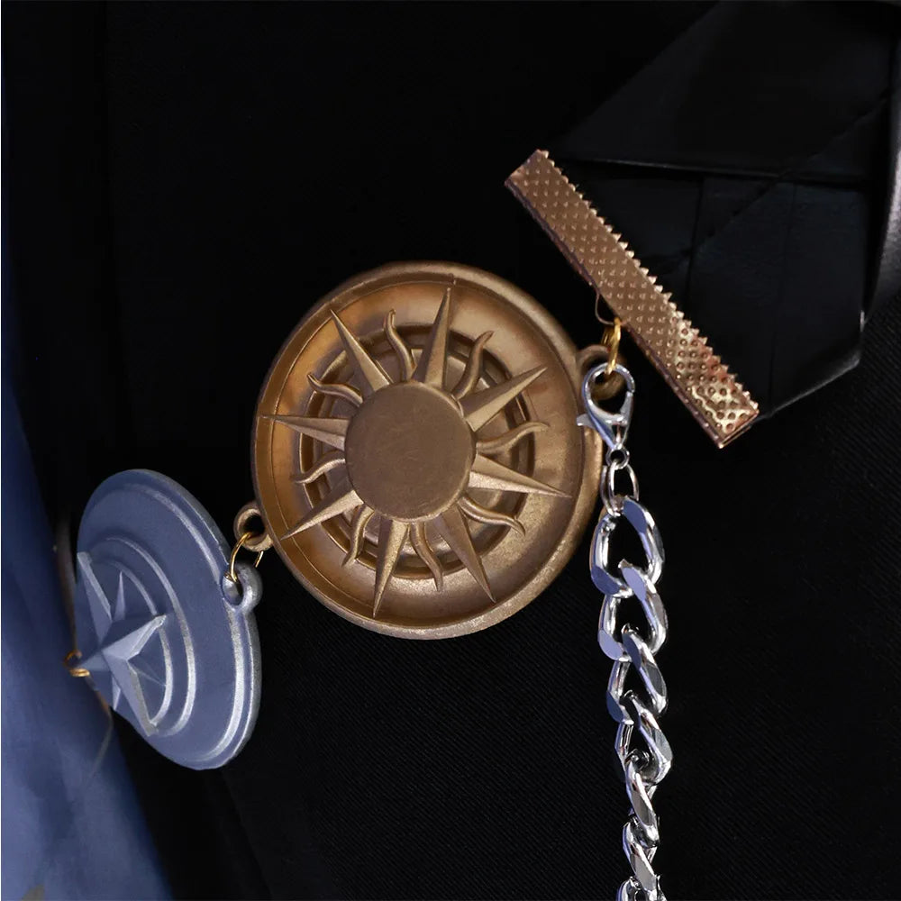 Hugo Cosplay Costume Game Zenless Cos Zone Zero Roleplay Uniform Shirt Pants Coat Tie Headband Outfits Halloween Party Suit