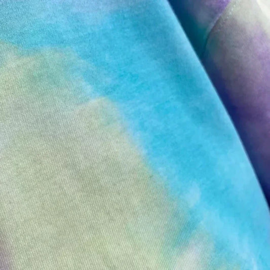 Summer Baby Boy Clothes Set Kid Girls Disney Donald Printed T-shirts and Shorts 2PCS Suit Children Tie Dye Short Sleeve Outfits