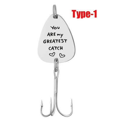 Fathers Day Gift for Dad Grandpa Pregnancy Announcement Gift for Husband Grandpa's New Fishing Buddy Fishing Lure Fisherman Gift