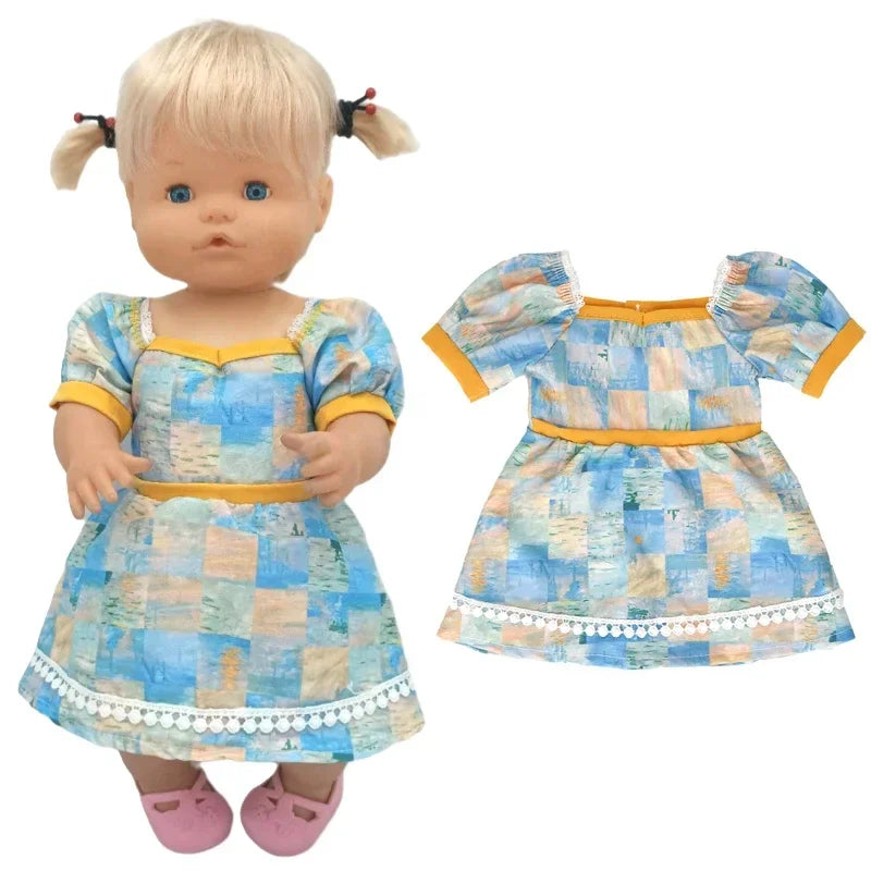 40cm Baby Doll Boy Clothes Grey Rompers Sock Hat For 38 Cm Nenuco Doll Clothing Ropa Y Su Hermanita Toys Wears