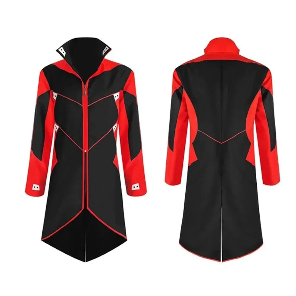 New Adult Eggman Costume Cosplay Jacket Coat Gloves Glasses for Men Sonic 2 Doctor Robotnik Halloween Party Carnival Outfits