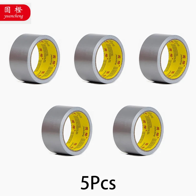 45mm Adhesive Fabric Duct Tape heavy duty, Carpet Waterproof Tape,,Silver Tape decorative, automotive fabric tape 10Meter
