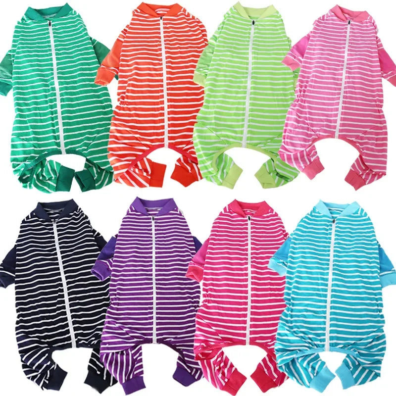 For Big Dog Clothing Jumpsuit Overalls Winter Large Dog Clothes Pajamas Rompers Samoyed Husky Golden Retriever Dog Coat Costumes