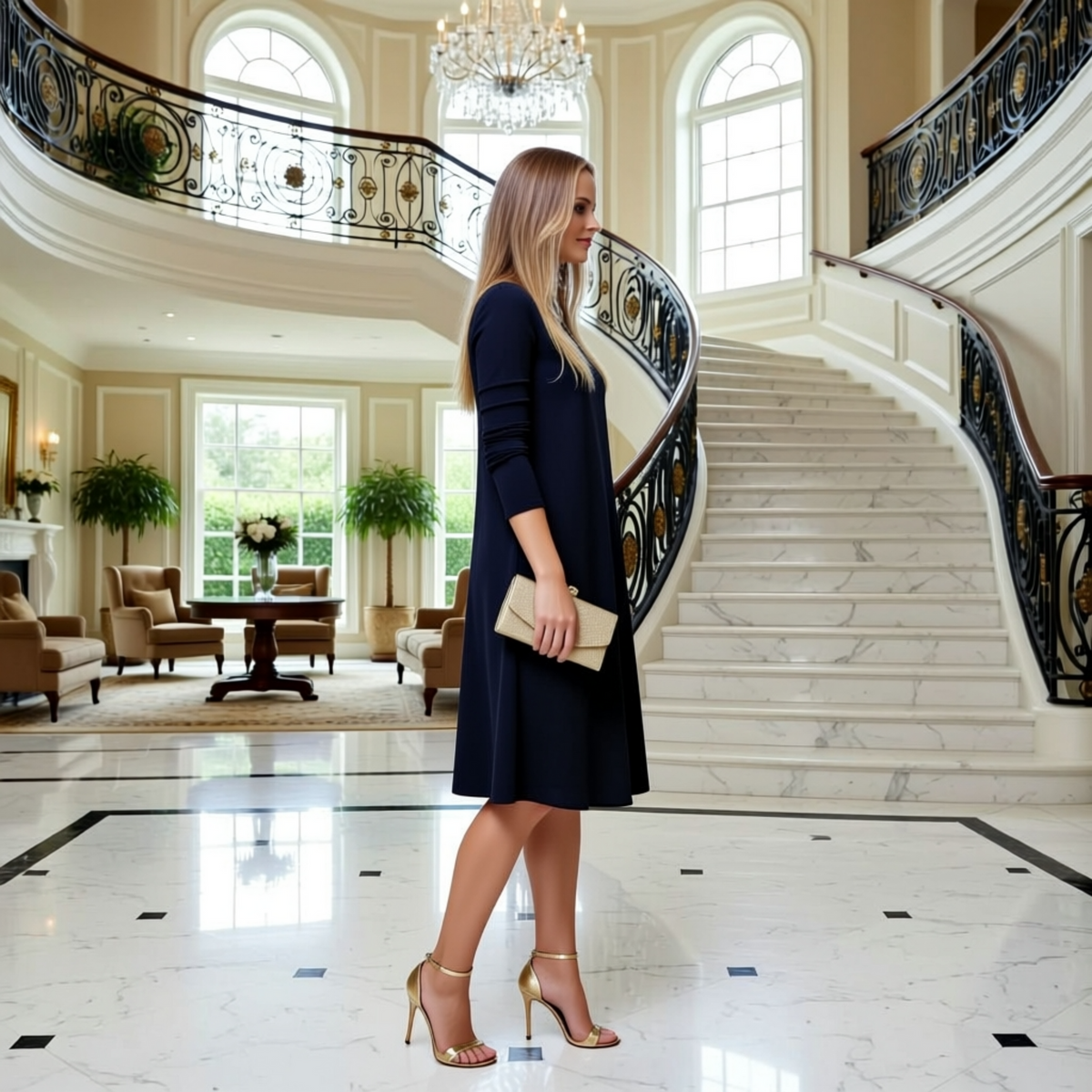 Sexy Signature Side-pocket Dress