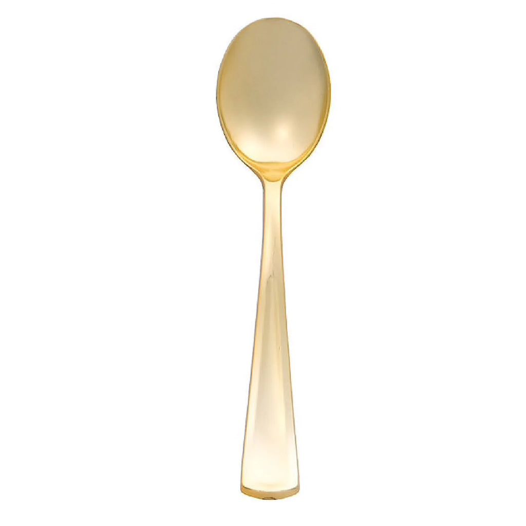 16pcs electroplated gold cutlery plastic disposable tableware rose gold cutlery birthday party decoration tableware wholesale
