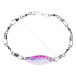 R7UF Alloy Fishing Lure Charm Bracelet Adjustable Wristband Handcraft Hook Designs Outdoor Sports Jewelry Accessory