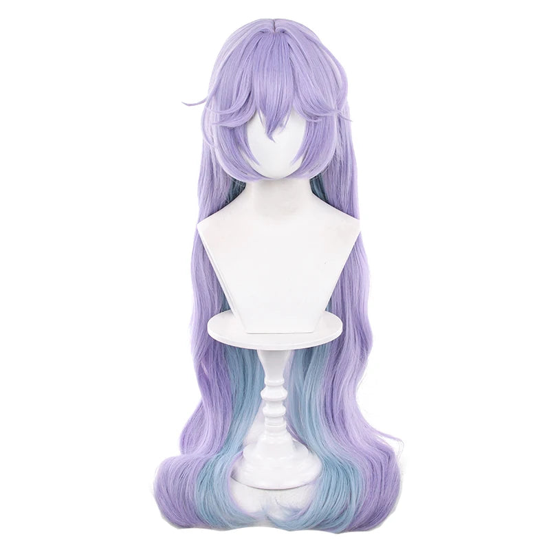 UWOWO Cantarella Wig Game Wuthering Waves WuWa Cantarella Jellyfish Cosplay Wig Long Hair Purple Hair