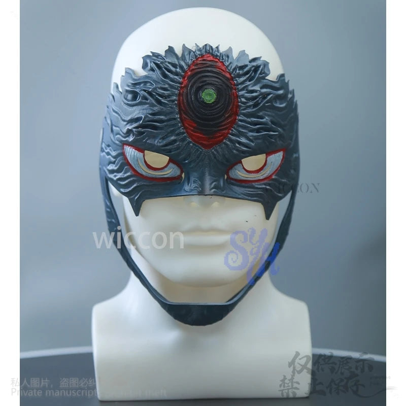 JJ Enjōji Jin Cosplay Dandadan SE2 Anime Costume Evil Eye 3D Polylactic Acid Base Mask Horror Halloween Christmas Party Gifts