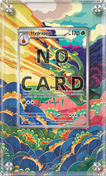 High-definition Acrylic Anime Battle Card Display Frame PTCG Card Collector Gift Desktop Ornament
