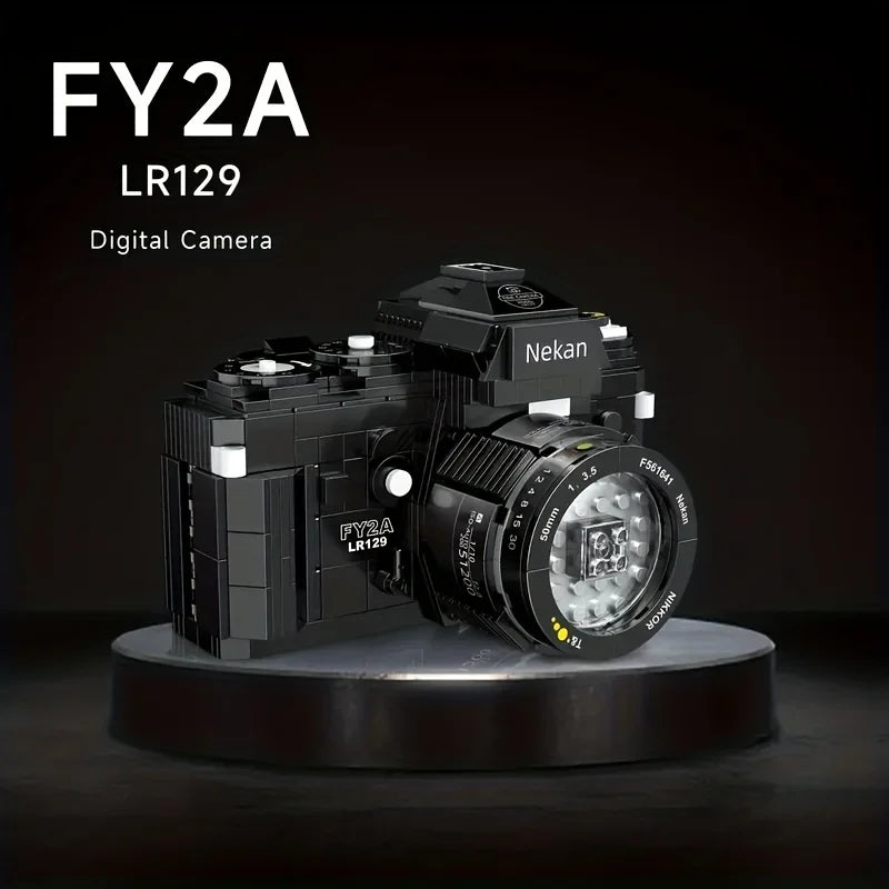 627PCS Camera Building Blocks Simulation Camera Assembly Model Bricks Kits Children's Educational DIY Toy Christmas Gifts