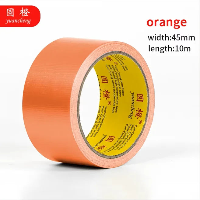 45mm Adhesive Fabric Duct Tape heavy duty, Carpet Waterproof Tape,,Silver Tape decorative, automotive fabric tape 10Meter