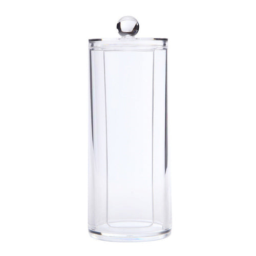 Cotton Swab Transparent Cotton Ball Makeup Remover Cotton Storage Box