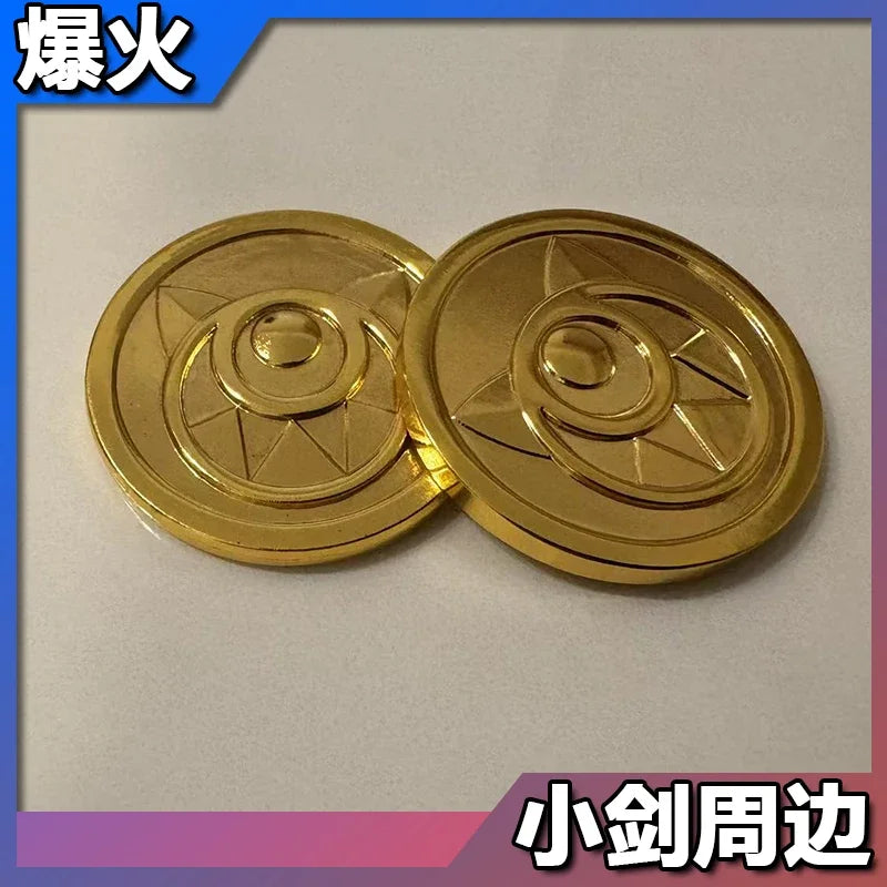 Honkai Star Rail Cipher Game Cosplay Prop Metal Coin Flying Coin Memorial Badge Halloween Christmas Party Props Gifts For Women