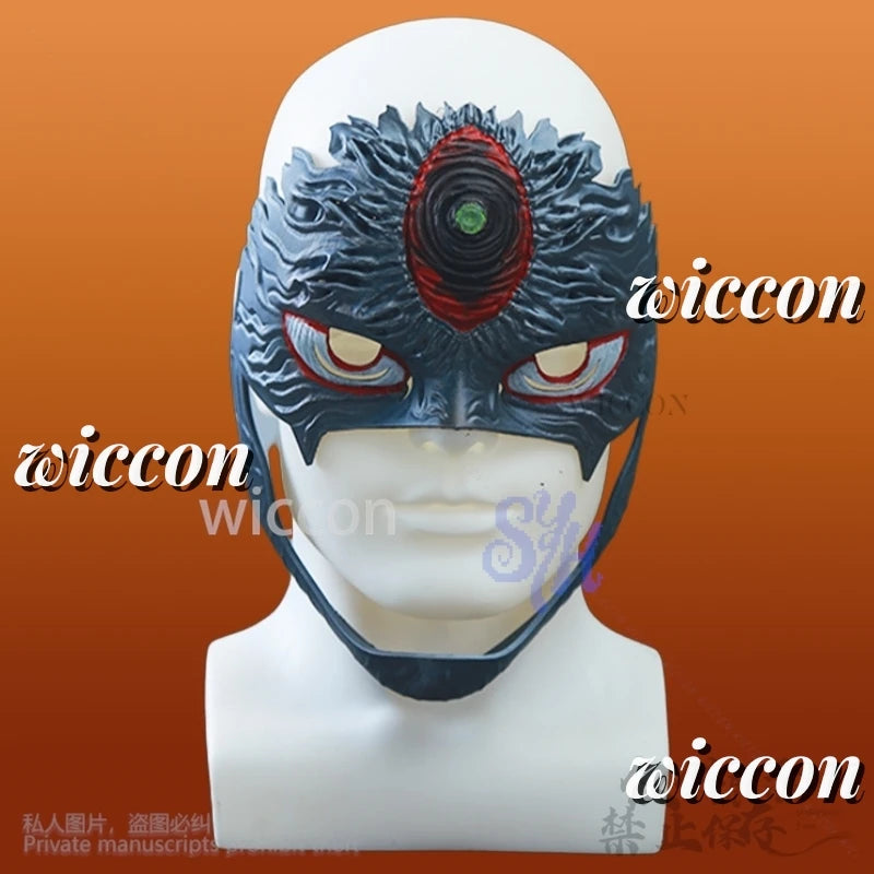 Anime Dandadan SE2 Cosplay JJ Enjōji Jin Costume Evil Eye 3D Polylactic Acid Base Mask Horror Halloween Christmas Party Gifts
