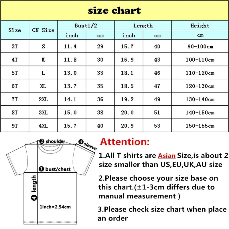 Baby Kids Cartoon Birthday Number 1-9 Print T Shirt Fireman Sam Children T-shirts Boys Girls Funny Gift Summer Clothes,YKP022