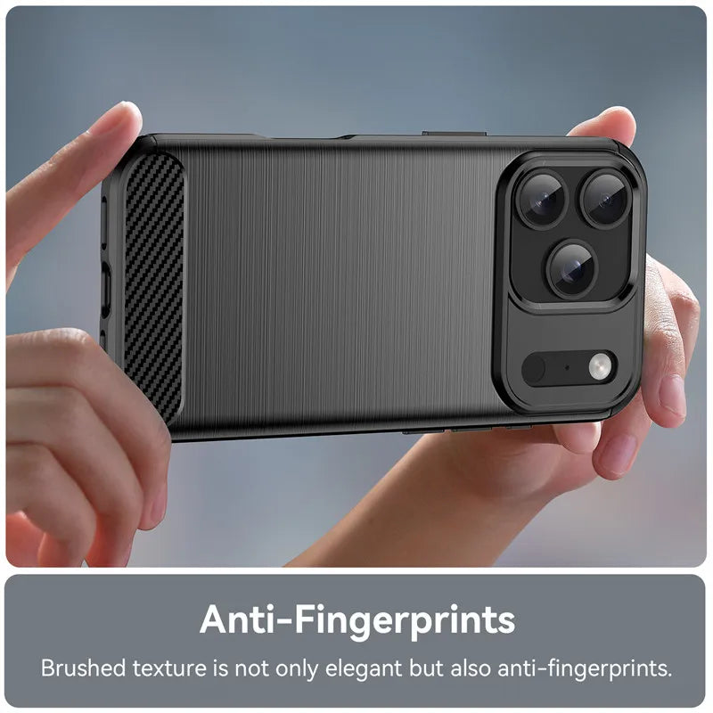 For iPhone 17 Pro Case For apple iPhone 17 Air iPhone 17 Pro Max Cover Shockproof Anti-Slip Brushed TPU Protective Phone Cover