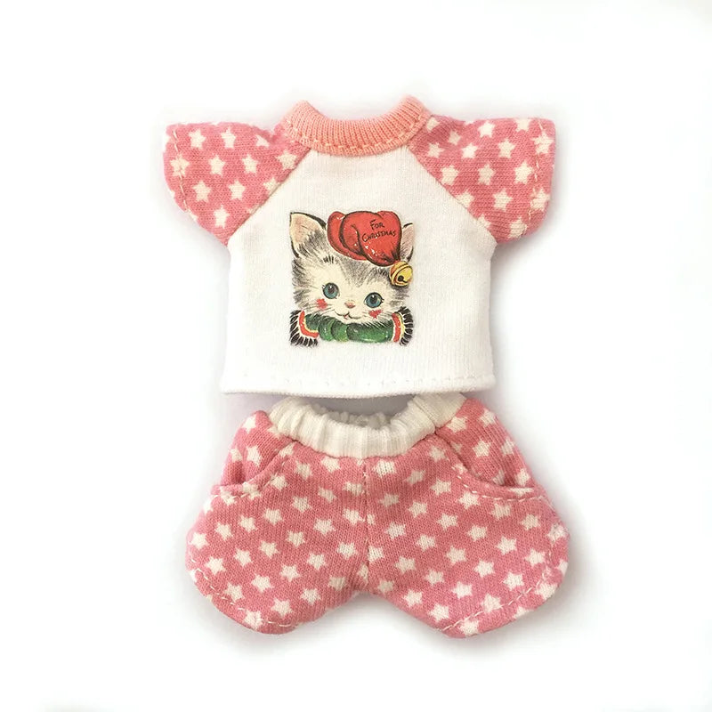 New Ob11 Baby Clothes Obitsu11 Cool Coat Molly Doll Clothes Dress With Hat 1/12bjd Gsc Doll Clothes Accessories For Gsc OB11