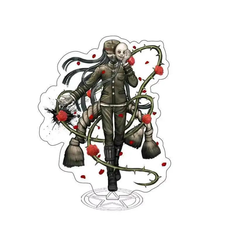 Anime Danganronpa V3 Kokichi Oma Saihara Shuichi Acrylic Stand Ornaments Action Figures Cartoon Model Christmas Gifts Girls