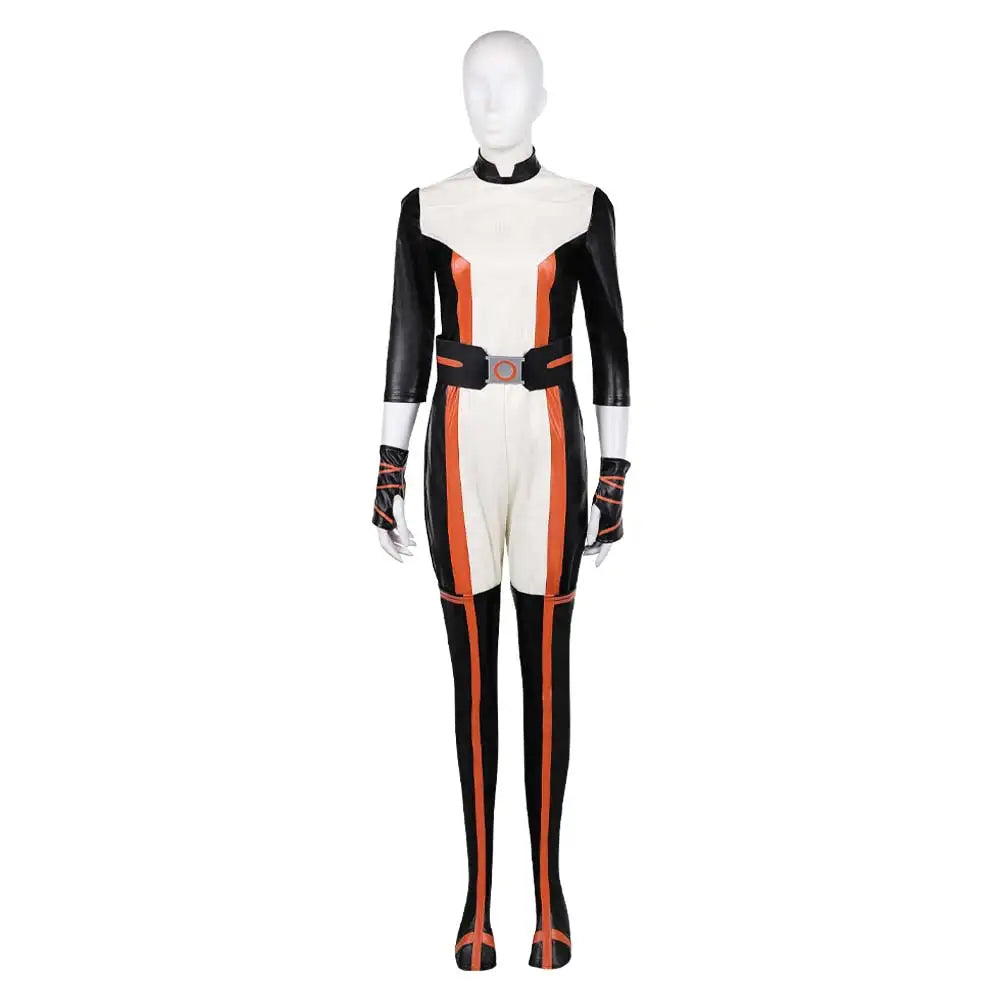 Women Hawkgirl Costume 2025 Jumpsuit Fantasia TV Shiera Cosplay Sanders Coat Gloves Belt Outfits Halloween Carnival Party Suit