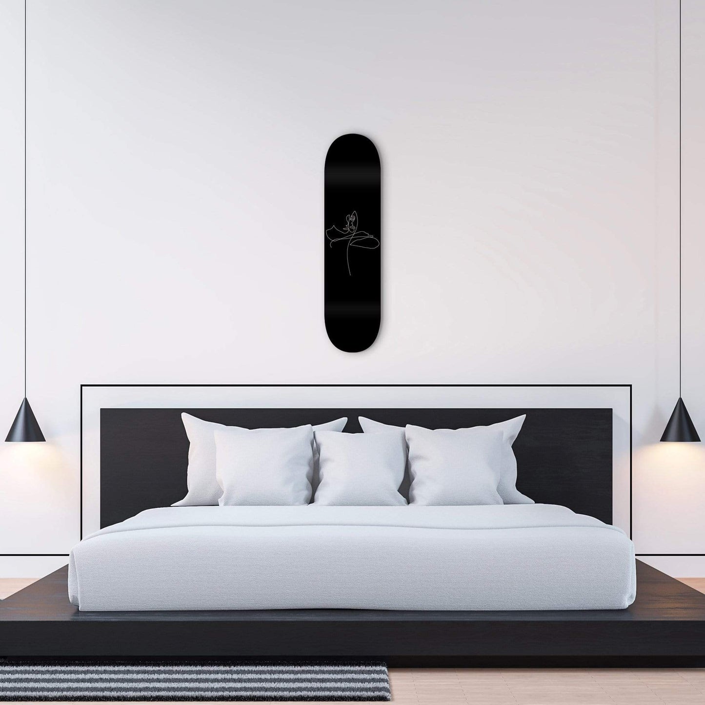 Sensual Choke Black Skateboard