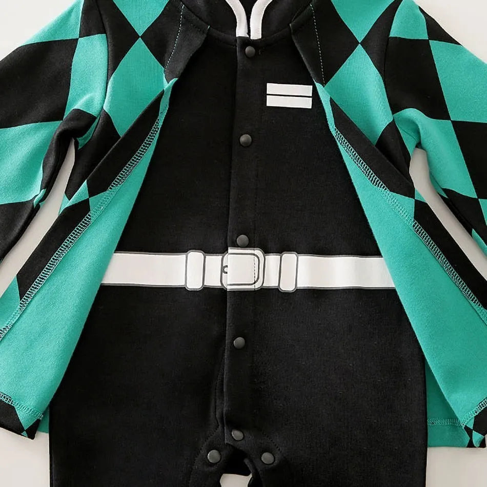 Baby Boy Clothes Toddler Anime Romper Newborn Costume Summer Breathable Climbing Clothes Infant Cosplay Jumpsuit