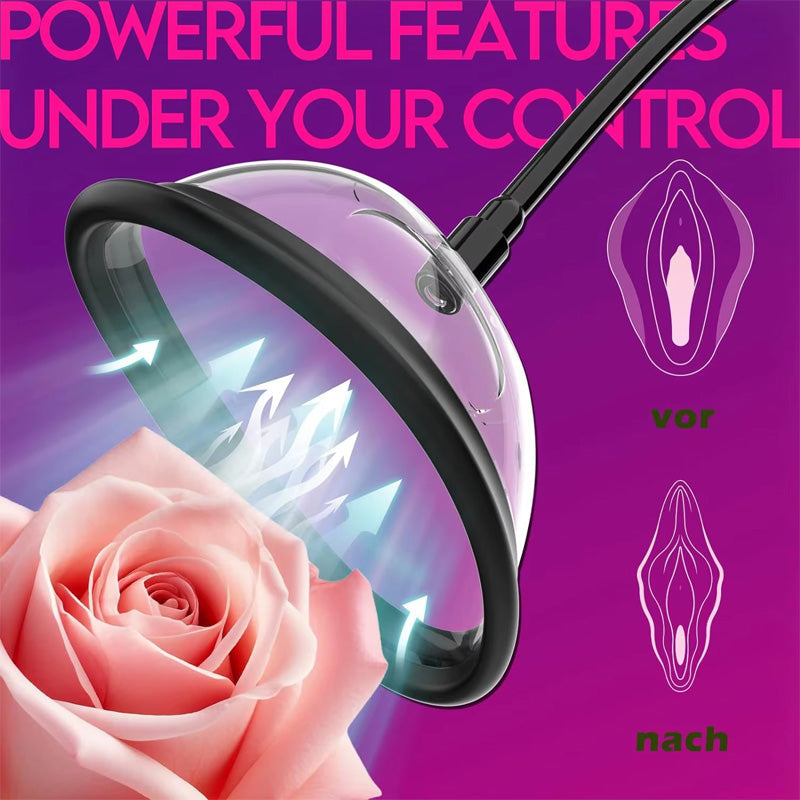 Clitoral Pump Toys,Nipple PumpToys, Nipple Suckers, Increase Pleasure