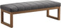 Bedroom Bench for End of Bed, Modern Upholstered Teddy Fabric Entryway Bench & Dining Bench, Footrest Stool Bench