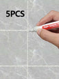 1/5/10PC  Waterproof Marker Pen Wall Seam Repair Tiles Grout Markers Pens Floor Bathroom Decontamination Paint Brush Tools