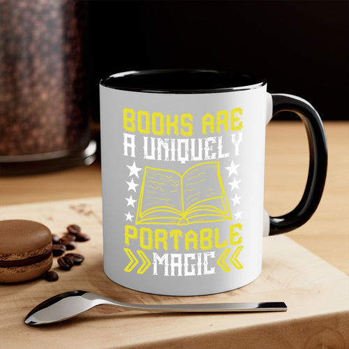 books are a uniquely portable magic 75#- Reading - Books-Mug / Coffee