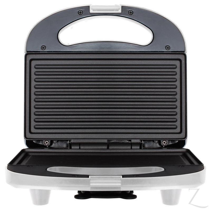 Mellerware Sandwich Maker 2 Slice Non-Stick White 750W "Doppio"