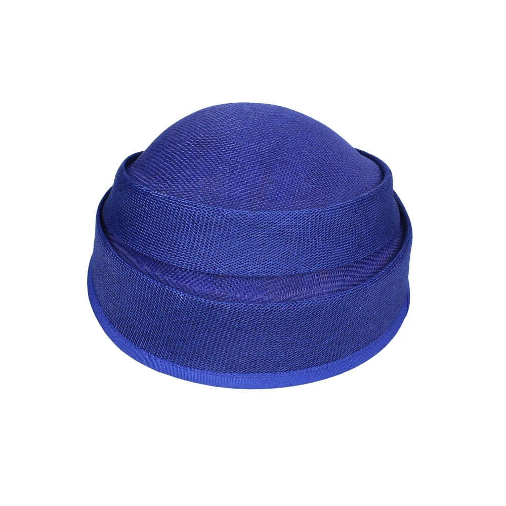 Bride Wedding Fascinators Base Ladies Women Party Dinner Hat 20 CM Size Deby Cocktail Chapeau Cap DIY Hair Accessores