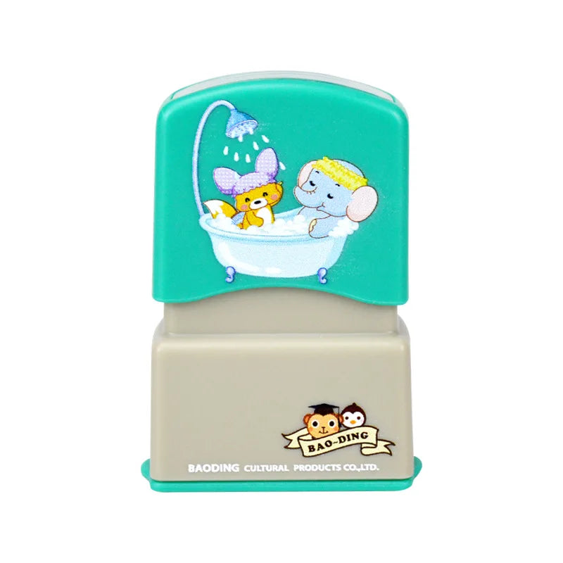 Customized Name Stamp Waterproof Toy Baby Student Clothes Chapter Wash not Faded Children's Seal Customized Stamp Gifts