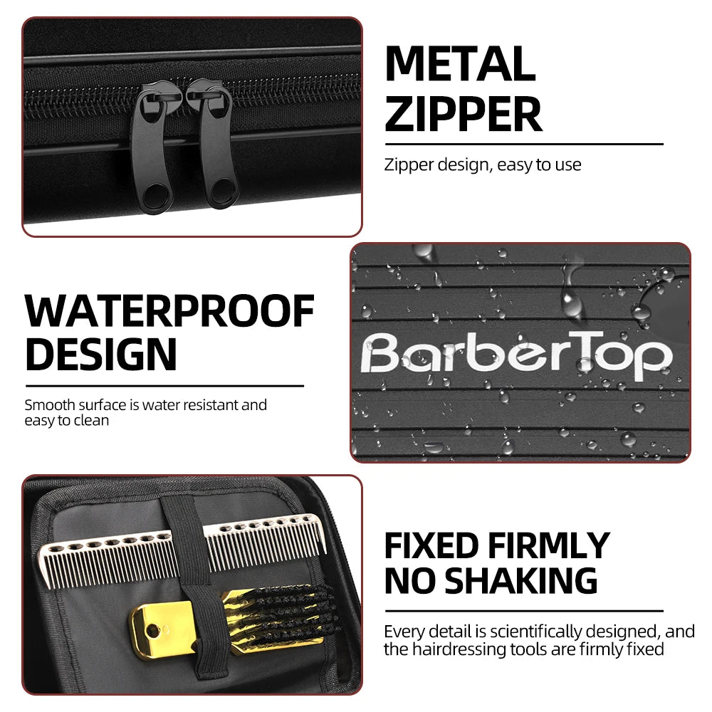 Speciality Barber Box Shockproof Hair Scissors Case Bag Barber Resistance Trimmer Suitcase Waterproof High-capacity Styling Tool