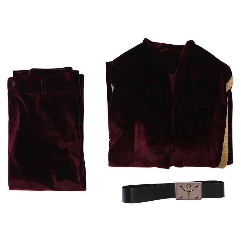 Space Battle Fantasy Padme Cosplay Amidala Costume Adult Women Coat Belt Pants Outfits Halloween Carnival Party Disguise