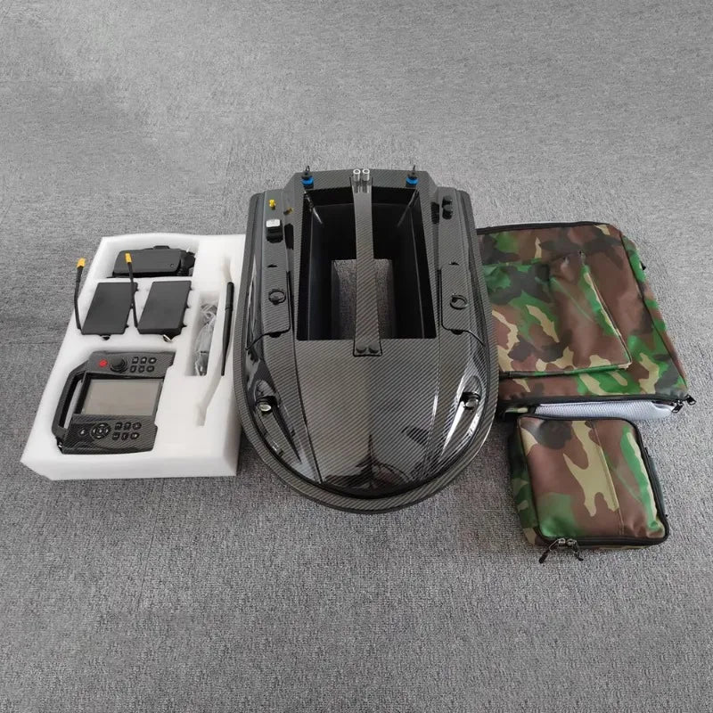 New Upgrade Bait Boat 116 Points Gps Sonar 500M Distance Remote Control Bait Fishing Boat Freshwater Saltwater Carp Fishing Boat