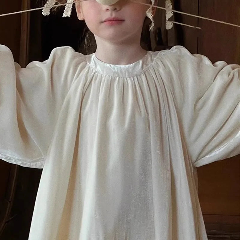 Baby Girl Princess Velvet Tutu Dress Long Sleeve Toddler Child Vestido Birthday Party Spring Autumn Winter Baby Clothes 2-10Y