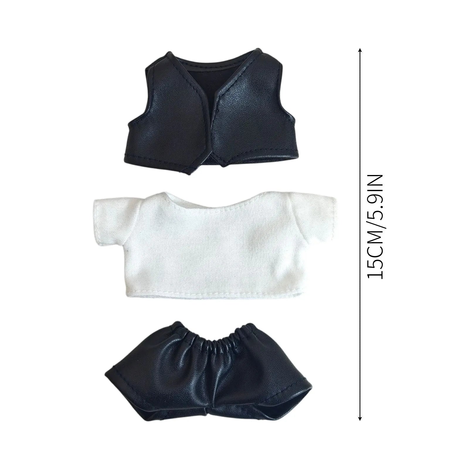 For 17cm Labubu baby clothes series doll clothes Macaron for Modern style of labubu outfit