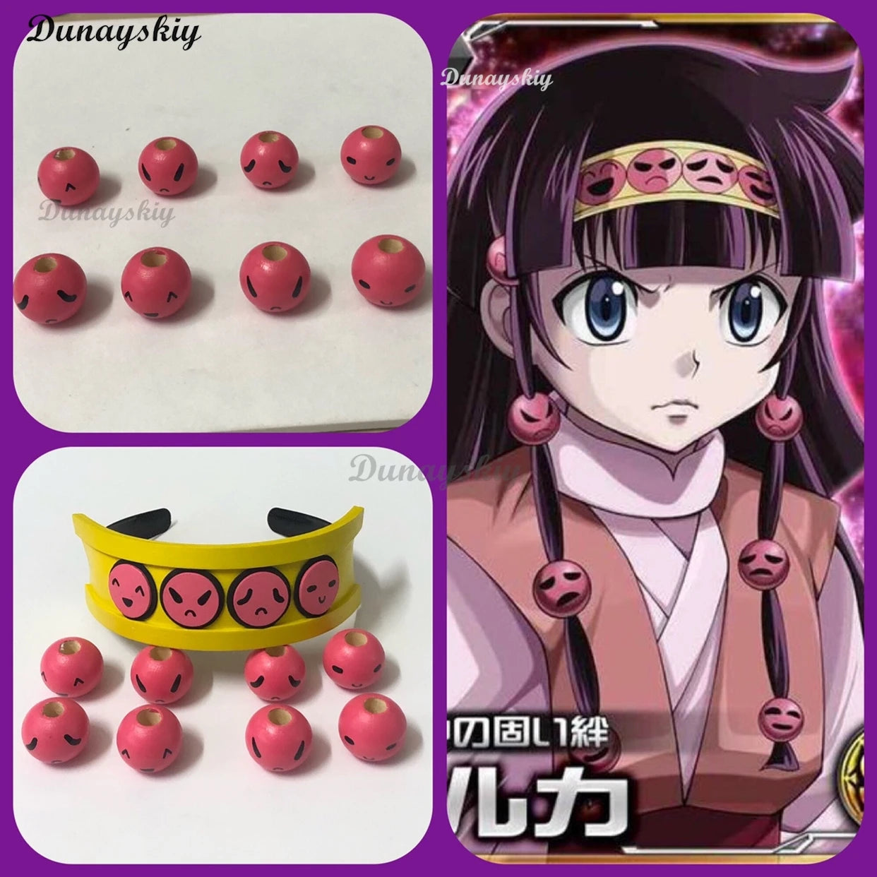 Anime HUNTER HUNTER Aruka Zorudikku Cosplay Costume Alluka Zoldyck Japanese Kimono Wig Shoes Woman Cute Christmas Customized
