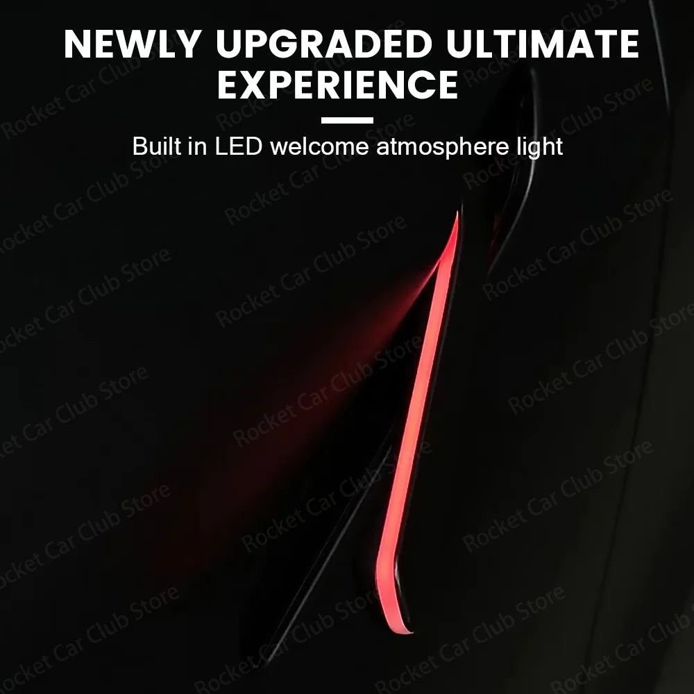 For Tesla Model 3 Y Car Highland The Latest Waterproof Four Door light For 2025 Four Door Electric Illuminated Handle LED Lights