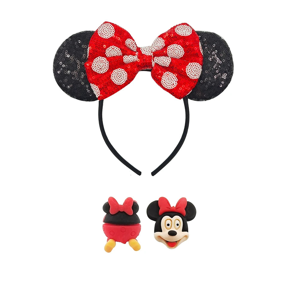 Disney Mickey Minnie Mouse Polka Dot Cosplay Baby Girls Boys Costume Kids Masquerade Clothes Children Halloween Carnival Dress