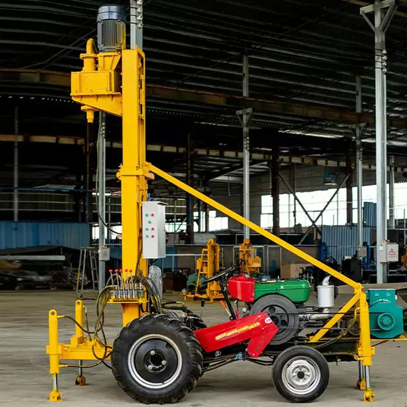 Portable Water Well Drilling Rig For Selling Tractor Type