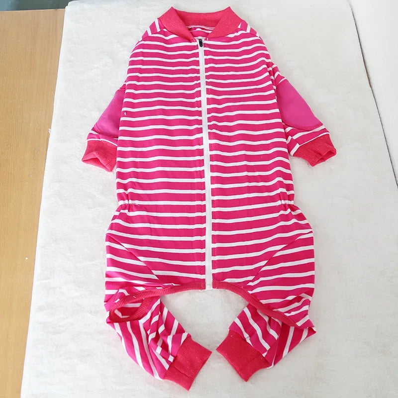 For Big Dog Clothing Jumpsuit Overalls Winter Large Dog Clothes Pajamas Rompers Samoyed Husky Golden Retriever Dog Coat Costumes