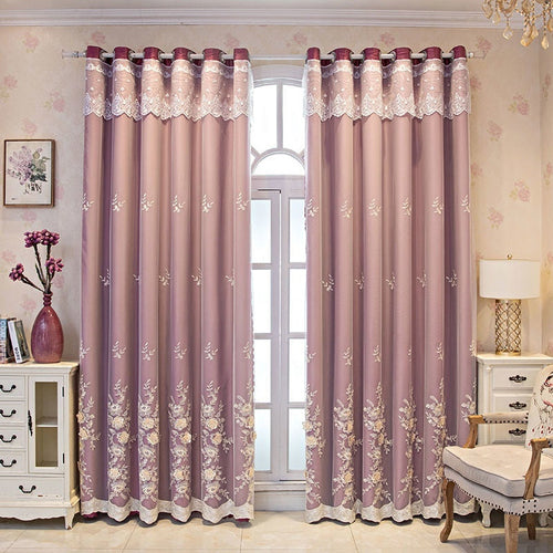 Veloria™ – Double Open Curtain Set – Magnolia Elegance Edition